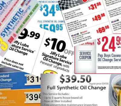 auto oil changers coupon