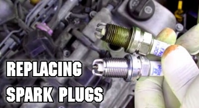 spark plug replacing tune up