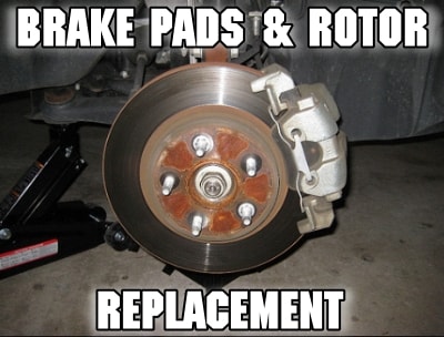 tune up brake pads rotors