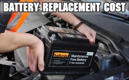 car battery replacement cost