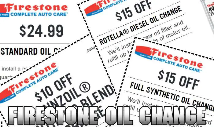 Use oil change coupon and save on your next car service appointment at Firestone Complete Auto Care