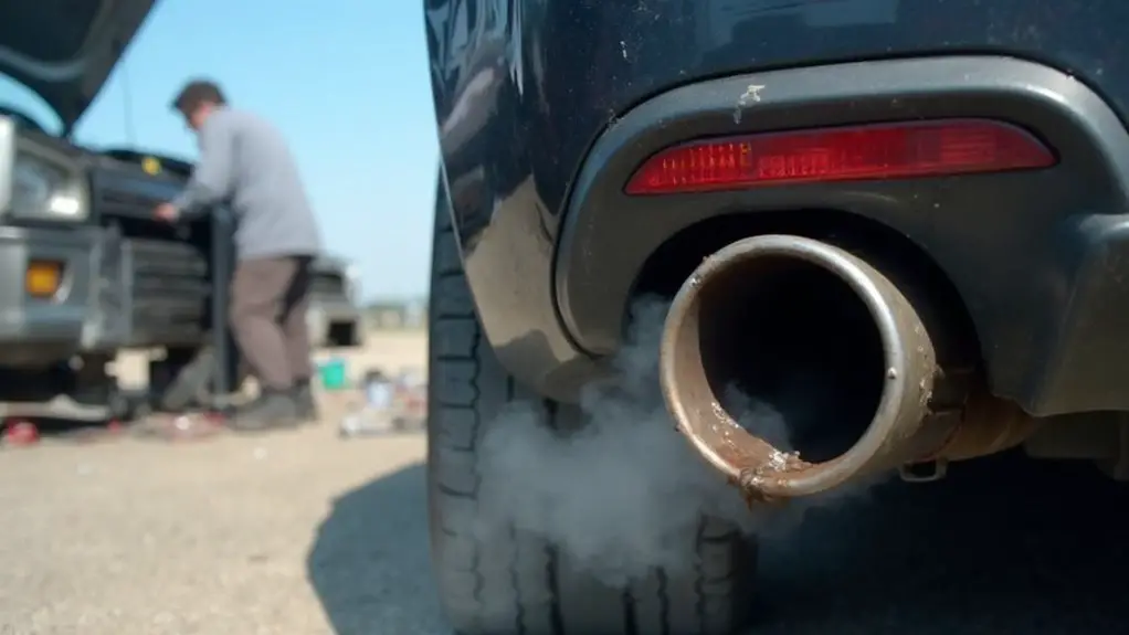 Why Is Oil Coming Out Of My Car's Exhaust Pipe? - Car Service Costs